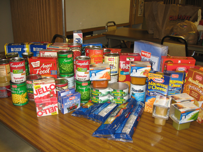 Food Bank Contribution